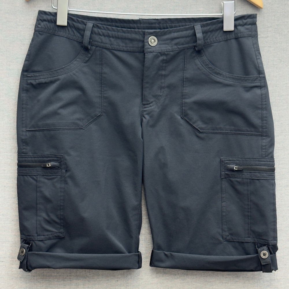 Kuhl Women's Outdoor Performance Horizn 13" Shorts Black Size 8